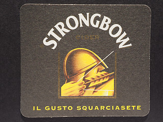 Image showing Beermat drink coaster