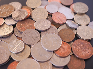 Image showing UK Pound coin