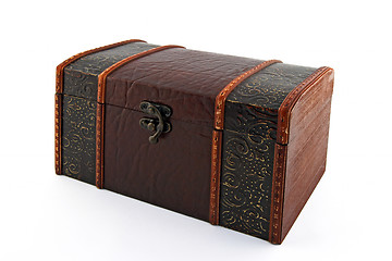 Image showing Retro style treasure chest