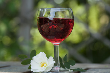 Image showing wine glass