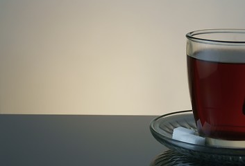 Image showing a glass of tea