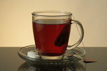 Image showing a glass of tea