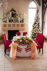 Image showing Ukrainian decorated table