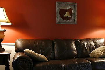 Image showing Lamp and the Couch