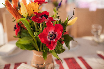 Image showing Ukrainian decorated table