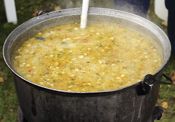Image showing Fish soup 