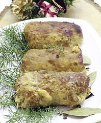 Image showing Meat rolls