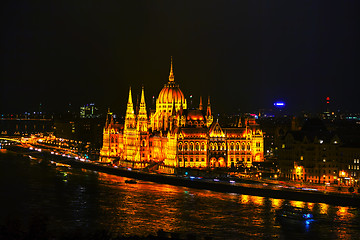 Image showing Parliament building in Budapest, Hungary