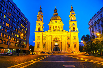 Image showing St. Stephen basilica in Budapest, Hungary