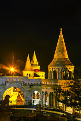 Image showing Fisherman bastion in Budapest, Hungary