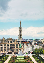 Image showing Overview of Brussels, Belgium