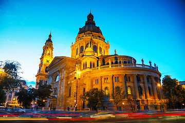 Image showing St. Stephen basilica in Budapest, Hungary