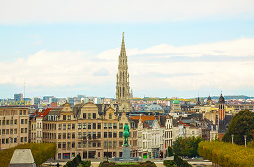 Image showing Overview of Brussels, Belgium