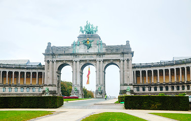 Image showing Triumphal Arch in Brussels