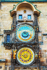 Image showing The Prague Astronomical Clock at Old City Hall