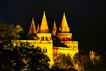 Image showing Fisherman bastion in Budapest, Hungary