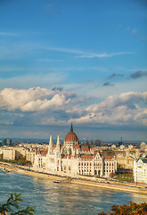 Image showing Parliament building in Budapest, Hungary