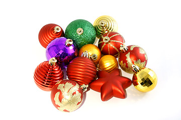 Image showing Christmas Ornaments