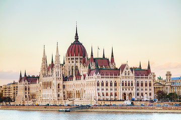 Image showing Parliament building in Budapest, Hungary