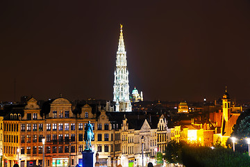Image showing Overview of Brussels, Belgium