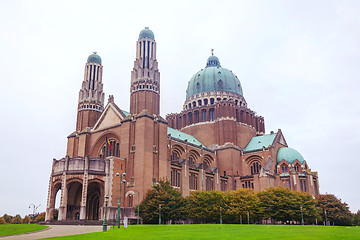 Image showing National Basilica of the Sacred Heart in Koekelberg