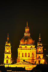 Image showing St. Stephen ( St. Istvan) Basilica in Budapest