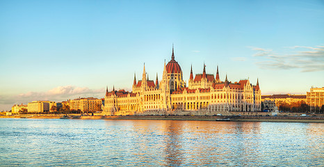 Image showing Parliament building in Budapest, Hungary