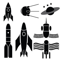 Image showing space ships