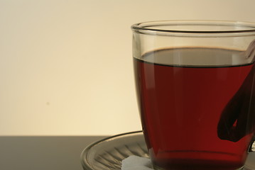 Image showing tea glass