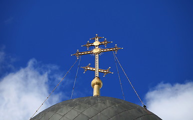 Image showing  golden cross