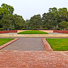 Image showing New Delhi.Shanti Van memorial