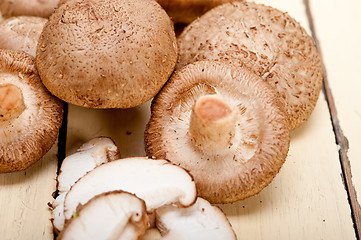 Image showing shiitake mushrooms