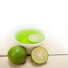 Image showing green lime lemonade 