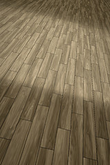 Image showing wooden floor