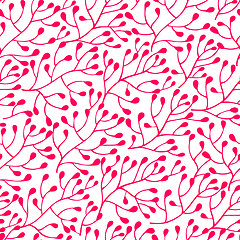 Image showing Romantic floral seamless pattern.