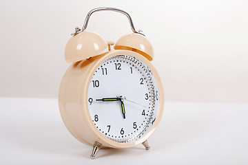 Image showing Alarm clock on a table