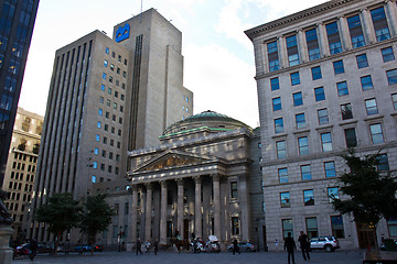 Image showing MONTREAL / CANADA - September 12, 2014:  The Bank of Montreal (B