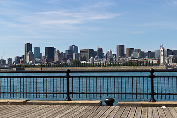 Image showing Skyline of downtown Montreal, Canada