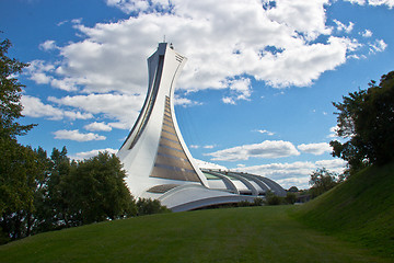 Image showing The Olympic Stadium in Monreal, Canada