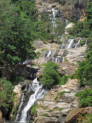 Image showing waterfall in Sri Lanka