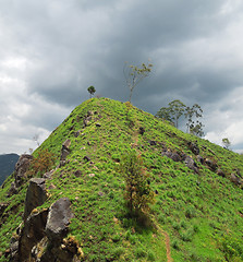 Image showing mountain scenery in Sri Lanka