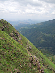 Image showing mountain scenery in Sri Lanka