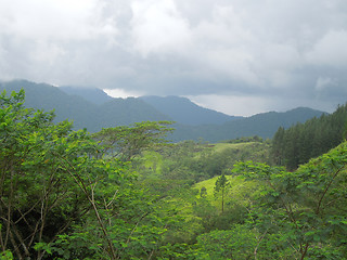 Image showing mountain scenery in Sri Lanka