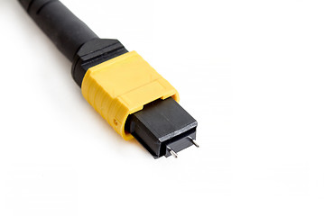 Image showing Ribbon fiber optic connector MTP