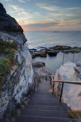 Image showing Giles Baths rockpool Coogee Sydney Australia