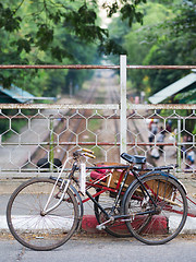 Image showing Cyclo in Yangon, Myanmar