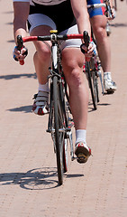 Image showing Cyclists