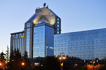 Image showing The building of GAZOIL PLAZA in Tyumen, Russia.