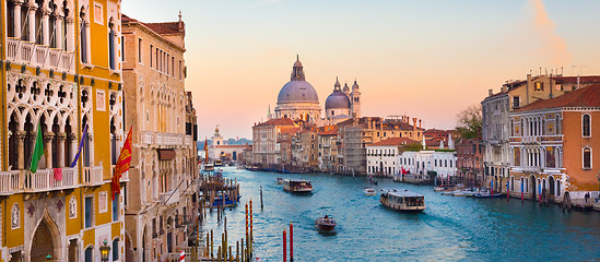 Image showing Grand Canal in Venice, Italy.