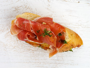 Image showing Jamon Tapas